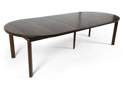 SKOVMAND & ANDERSEN DANISH OAK EXPANDING TABLE