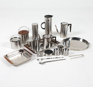 STELTON STAINLESS STEEL SERVING WARE