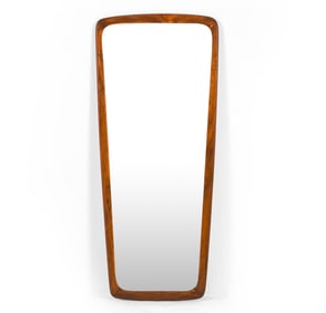 AARHUS DANISH ROSEWOOD WALL MIRROR C. 1960S