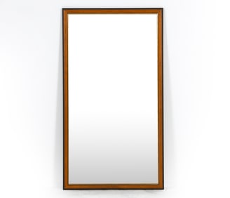 MID-CENTURY DANISH TEAK WALL MIRROR C. 1960S