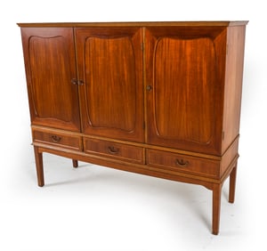 DANISH TEAK SIDEBOARD CABINET C. 1960S