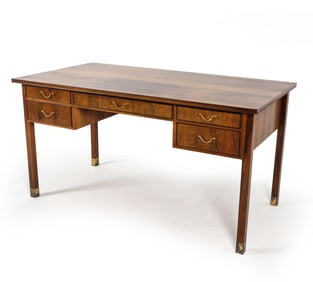 MID-CENTURY DANISH ROSEWOOD WRITING DESK C. 1960S