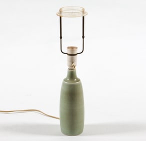 SOHOLM STENTOJ DANISH CERAMIC TABLE LAMP C. 1970S
