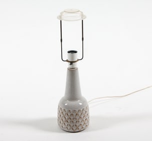 SOHOLM DANISH CERAMIC TABLE LAMP C. 1970S