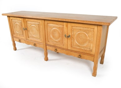 HENNING KJAERNULF STYLE DANISH OAK SIDEBOARD