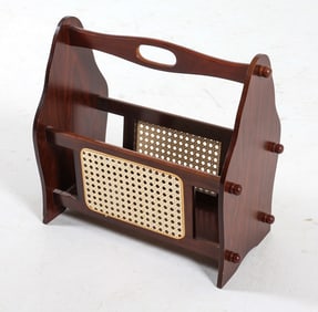 SCANDINAVIAN MAGAZINE RACK C. 1960S