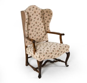 SCANDINAVIAN WINGBACK LOUNGE CHAIR