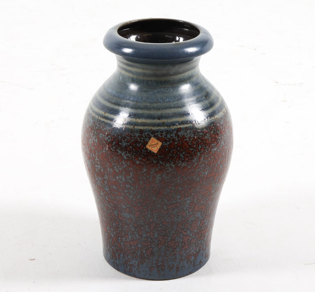SCHEURICH WEST GERMAN CERAMIC VASE C. 1960S (1 of 11)