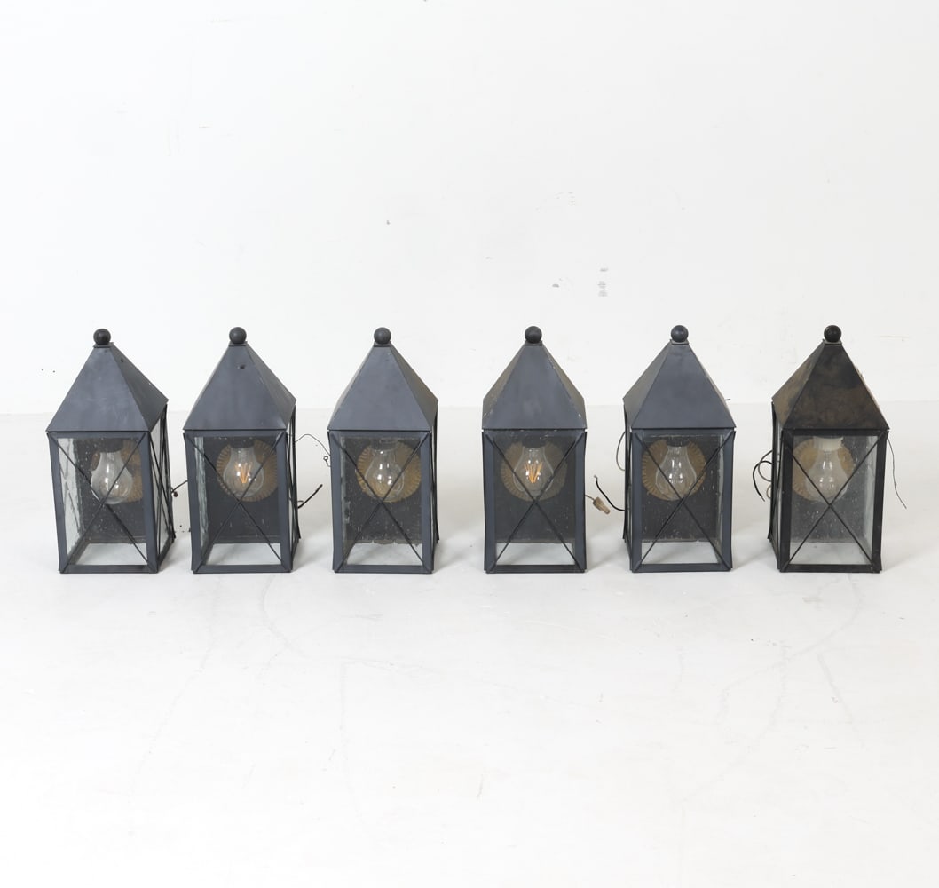 (6) OUTDOOR LANTERN SCONCES (1 of 15)