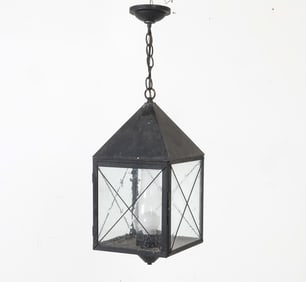 LANTERN OUTDOOR CEILING PENDANT LIGHT