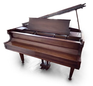 HARDMAN WALNUT BABY GRAND PIANO