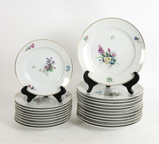 ROYAL COPENHAGEN PRIMAVERA PORCELAIN PLATES