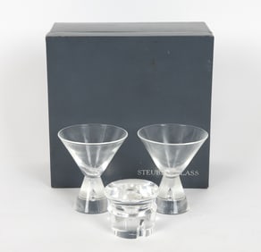 STEUBEN GLASS GROUPING