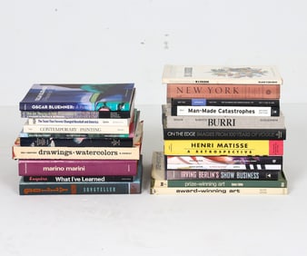COFFEE TABLE ART BOOK GROUPING