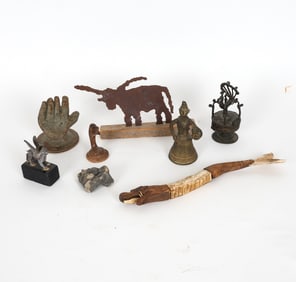 ECLECTIC DECORATIVE GROUPING