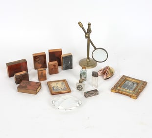 ECLECTIC DECORATIVE GROUPING