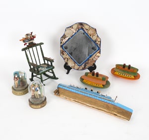 ECLECTIC DECORATIVE GROUPING