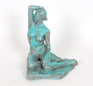 JOSEPH FELDMAN (20TH C.) FEMALE NUDE SCULPTURE
