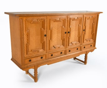 HENNING KJAERNULF STYLE DANISH OAK SIDEBOARD