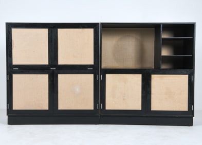 PAIR OF HANSEN & GULDBORG DANISH OAK CABINETS