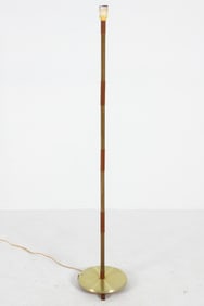 MID-CENTURY DANISH TEAK FLOOR LAMP C. 1960S
