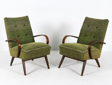 ATTR. JAROSLAV SMIDEK CZECH LOUNGE CHAIRS