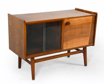 ROMANIAN WALNUT BILEA BOBINGO MEDIA CABINET