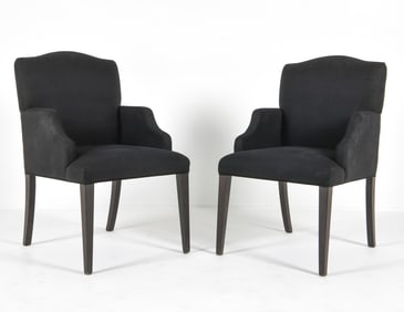 PAIR OF CONTEMPORARY LOUNGE CHAIRS