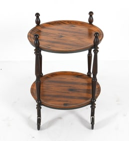 MID-CENTURY DANISH ROSEWOOD ROLLING CART