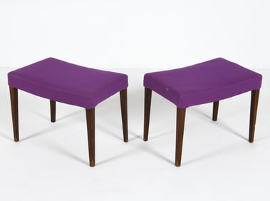 MID-CENTURY DANISH PINE STOOLS / BENCHES C. 1960S