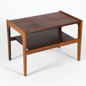 DANISH MID-CENTURY ROSEWOOD SIDE TABLE C. 1960S
