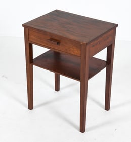 MID-CENTURY SCANDINAVIAN TEAK SIDE TABLE C. 1960S