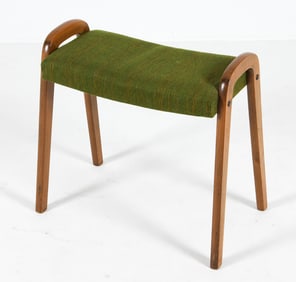 MID-CENTURY DANISH TEAK STOOL / BENCH