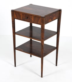 SCANDINAVIAN ROSEWOOD SIDE TABLE C. 1960S