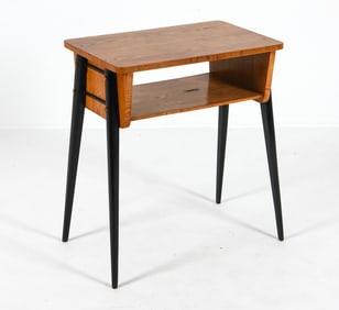 POLISH MID-CENTURY TUBE RADIO TABLE C. 1960S