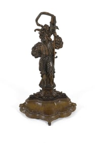 ANTIQUE CAST IRON LANDSKNECHT CANE UMBRELLA STAND