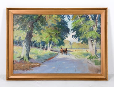JOHANNES MEYER ANDERSEN (DANISH 1918-2005) O/C