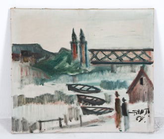 20TH C. DANISH O/C PAINTING