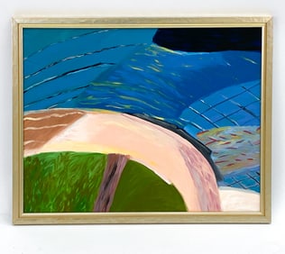 BETSY MARGOLIUS (B. 1951) ABSTRACT LANDSCAPE