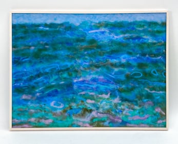 ELAINE KAUFMAN FEINER (1922-2018) ABSTRACT O/C