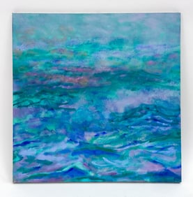 ELAINE KAUFMAN FEINER (1922-2018) ABSTRACT O/C