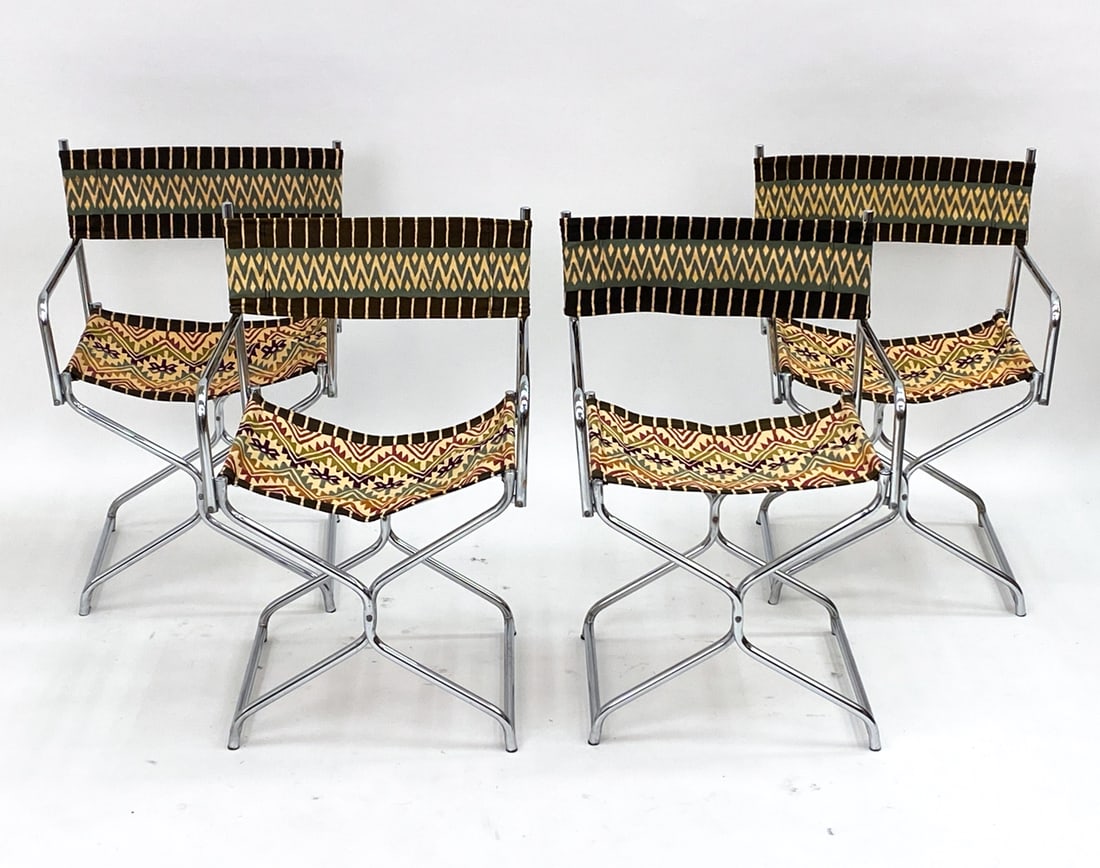 (4) VINTAGE IKEA FIGARO ITALIAN FOLDING CHAIRS (1 of 20)