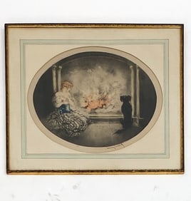LOUIS ICART (FRENCH, 1888-1950) ETCHING