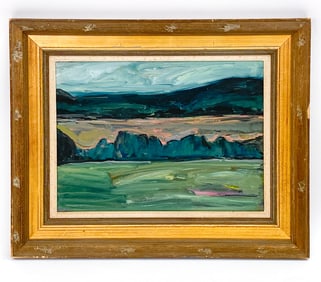 RONNIE CUTLER ABSTRACT LANDSCAPE O/C