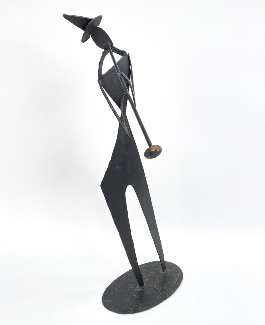 METAL MUSICIAN SCULPTURE (1 of 9)