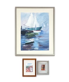 GAIL INGIS CLAUS WATERCOLOR PAINTINGS