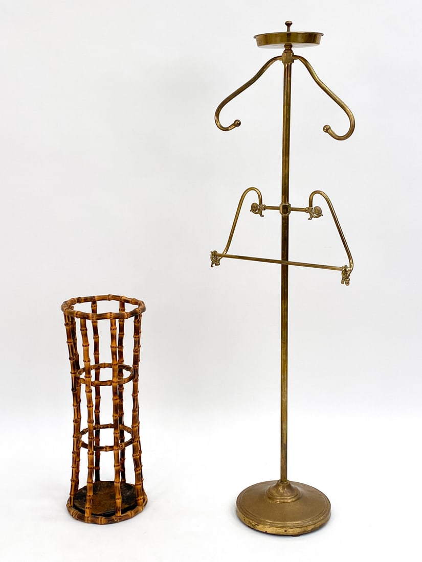 UMBRELLA STAND & VALET RACK GROUPING (1 of 16)