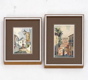 EUROPEAN CITYSCAPE PAINTINGS