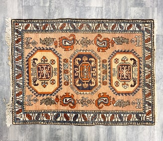 PERSIAN WOOL HAND WOVEN RUG