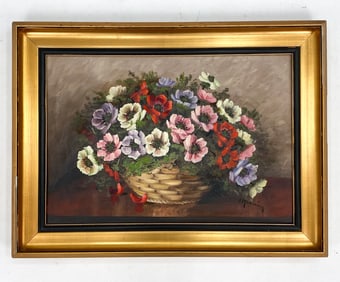 20TH C. DANISH STILL LIFE PAINTING